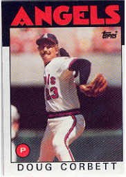 1986 Topps Baseball Cards      234     Doug Corbett